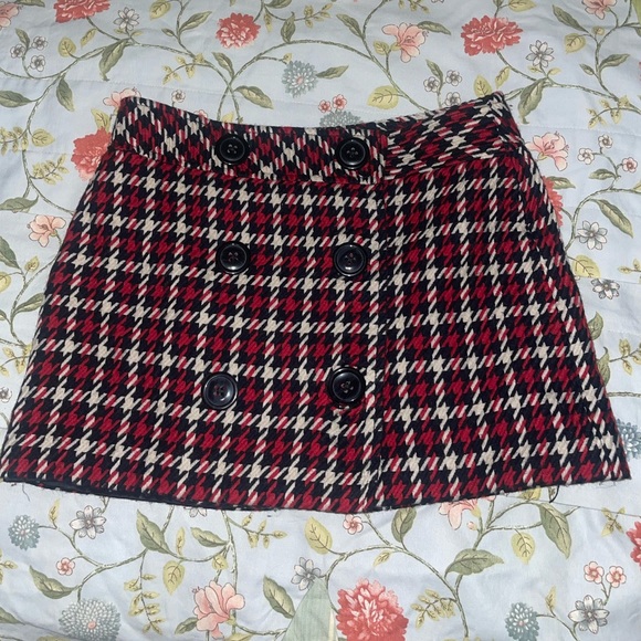 Vintage Y2K Express Tweed Mini Skirt - Picture 1 of 9